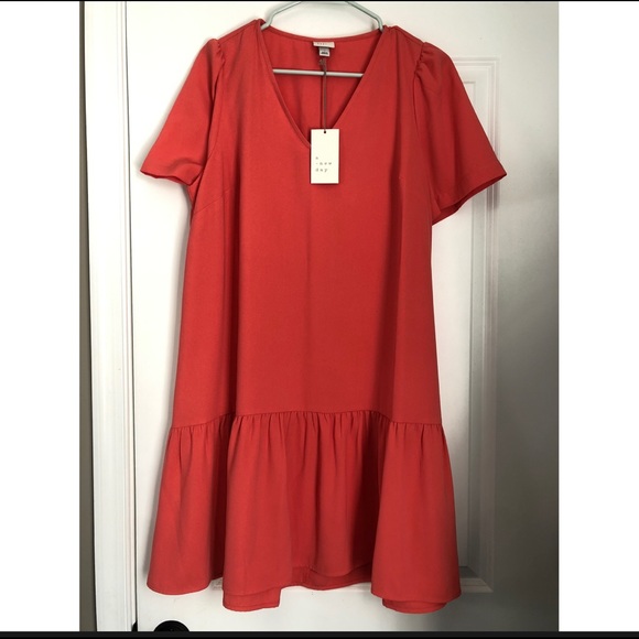 a new day Dresses & Skirts - Super cute ruffle drop waist dress